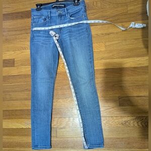 Express Light Blue Women's Skinny Jeans